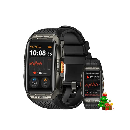 X2 AMOLED Smartwatch: 44-day battery life, Bluetooth calling, 50-meter water resistance